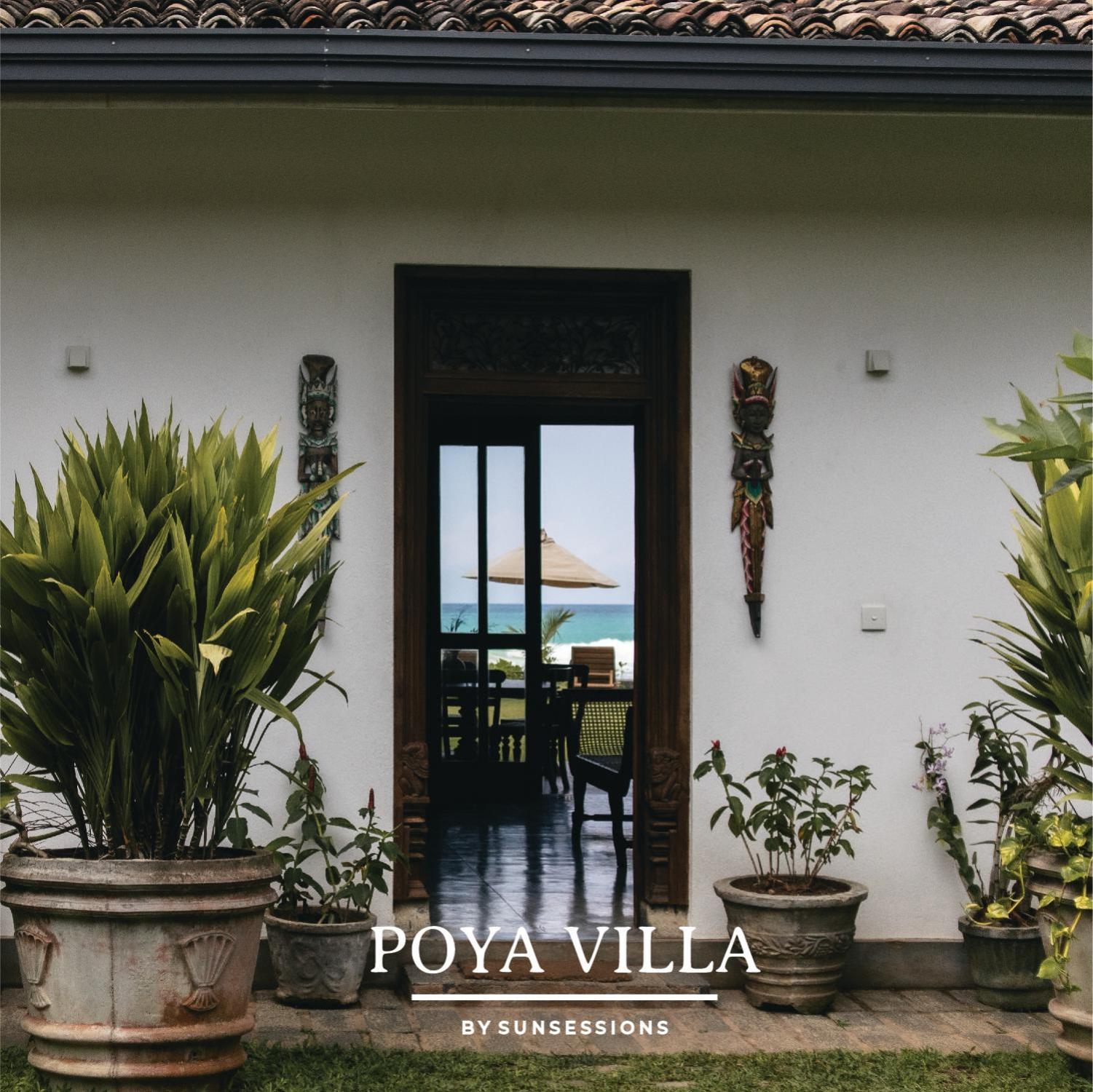 Poya Villa Ahangama Exteriör bild