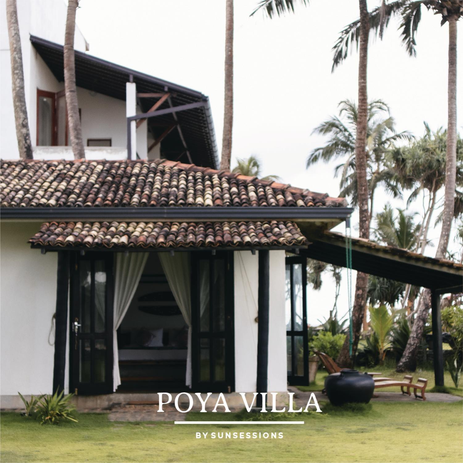 Poya Villa Ahangama Exteriör bild