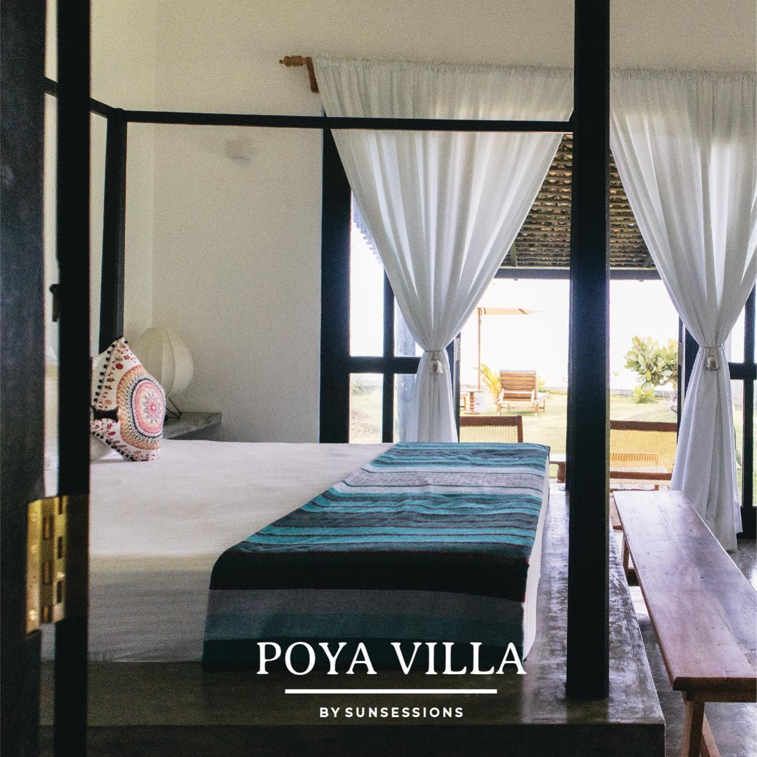 Poya Villa Ahangama Exteriör bild